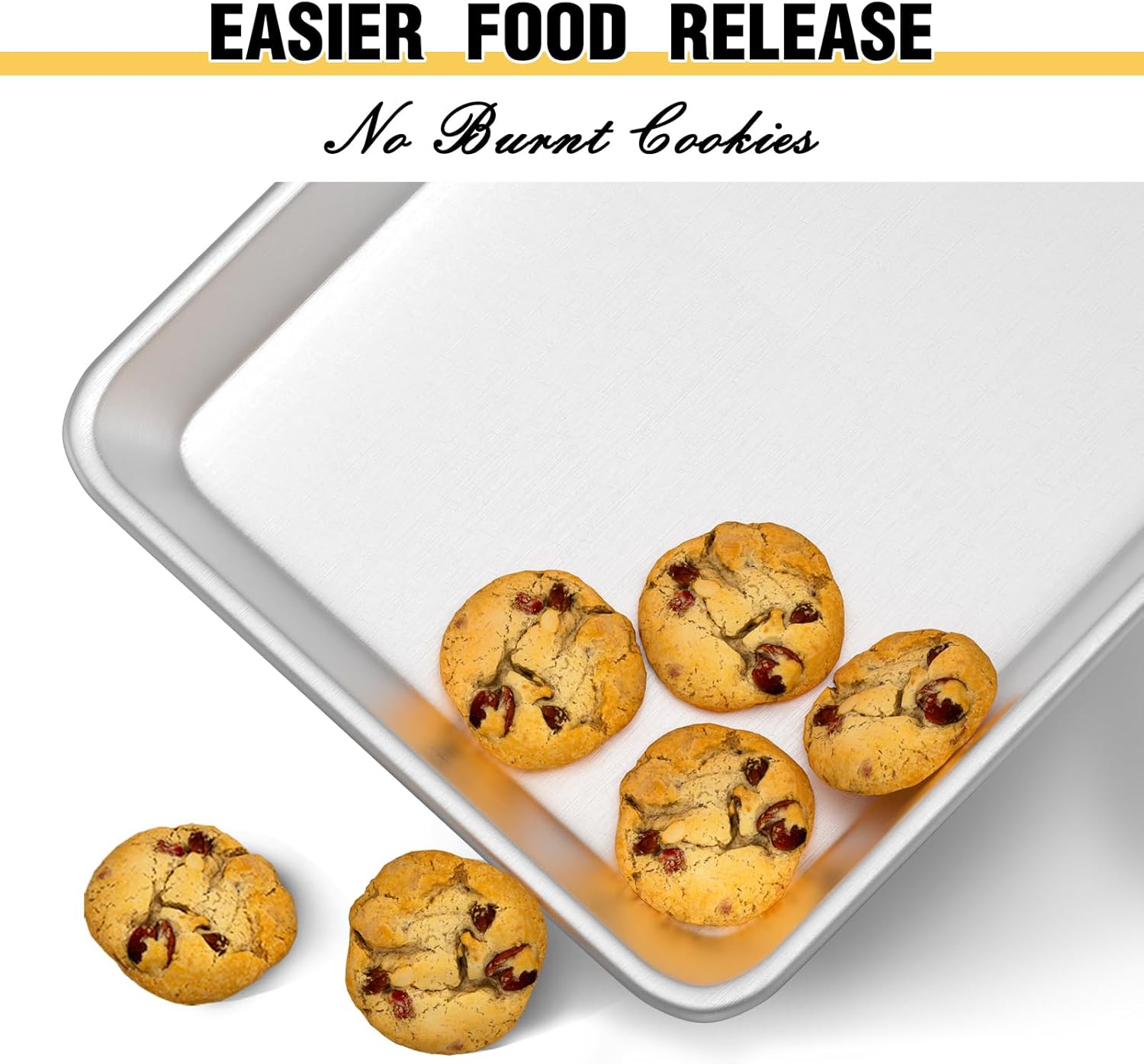 Thumbnail 1 de Umite Chef Warp Resistant Half Sheet Pan Set 18x13 in