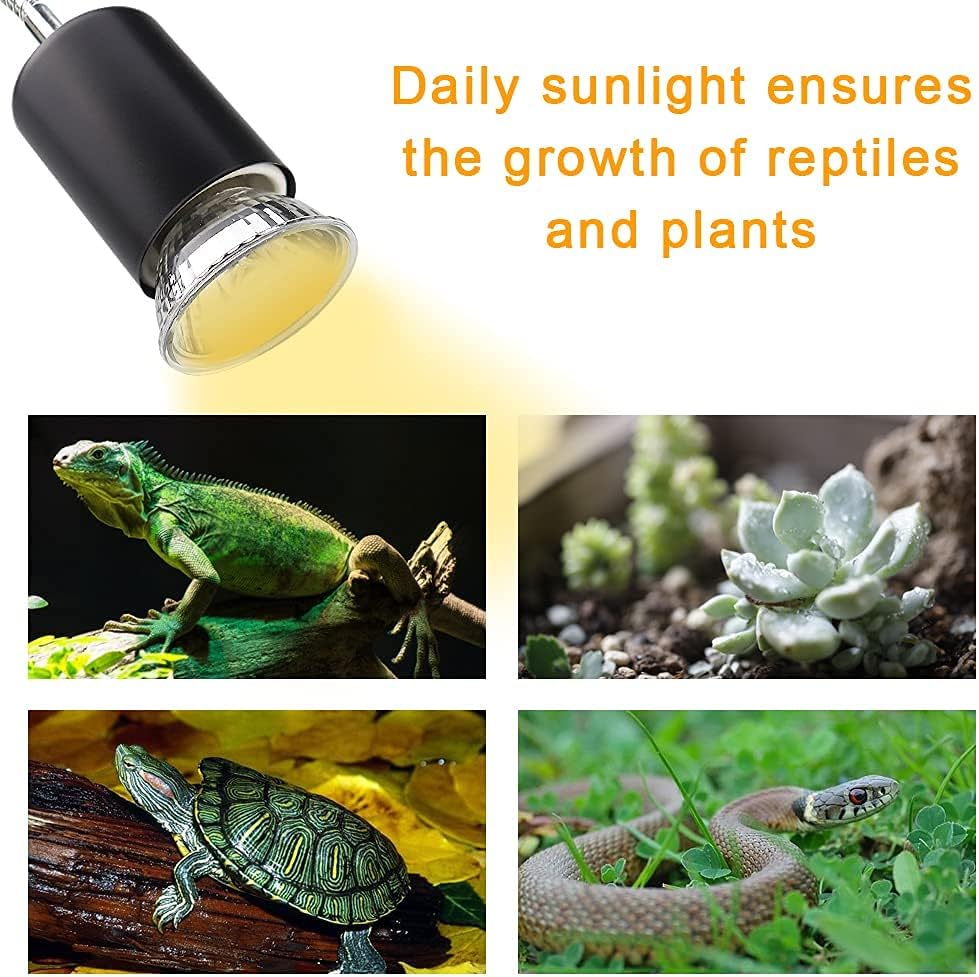 Thumbnail 3 de NANEEZOO Schildkröten Wärmelampe 25W Reptilienlampe 🐢