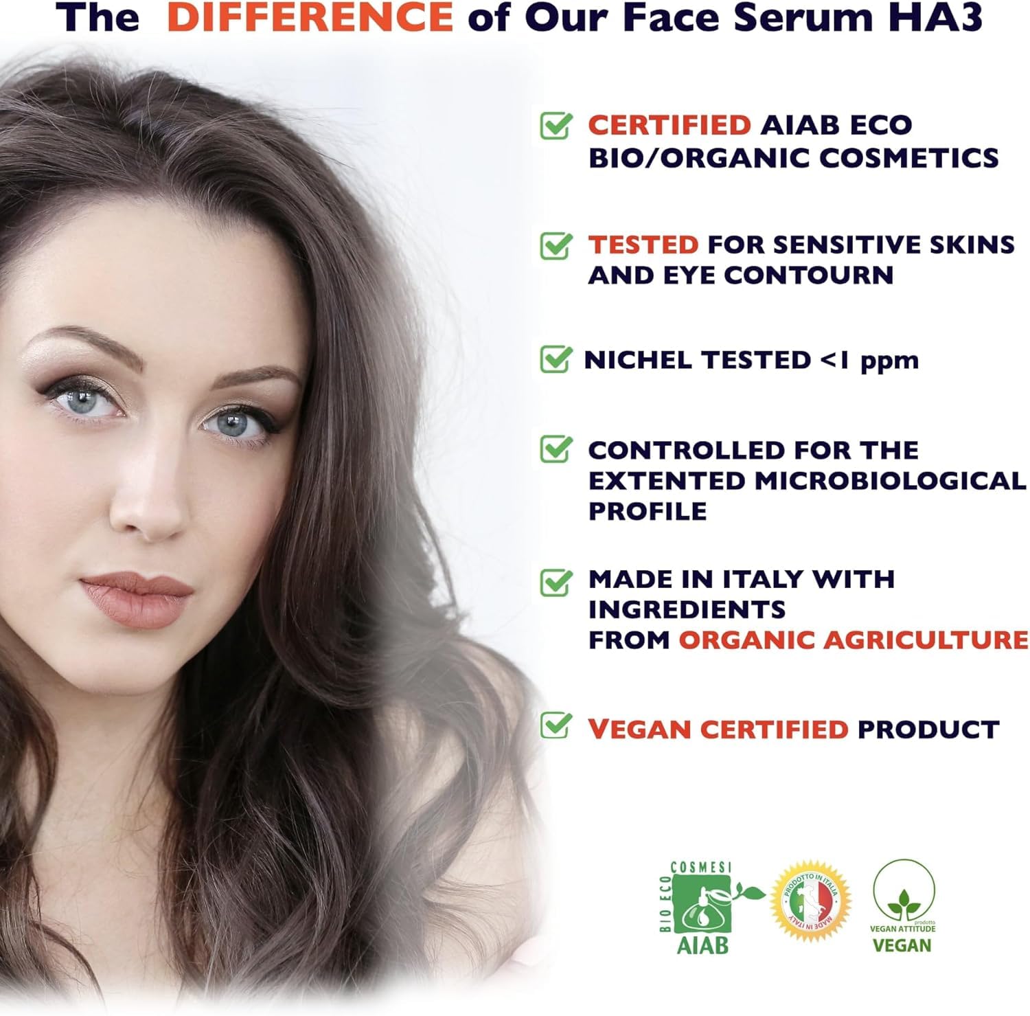 Thumbnail 4 de Hyaluronic Acid Serum for Skin (2 oz) – Niacinamide, B5 & Vitamin C Facial Serum, Non-Greasy Ultra-Hydrating Anti-Aging Moisturizer