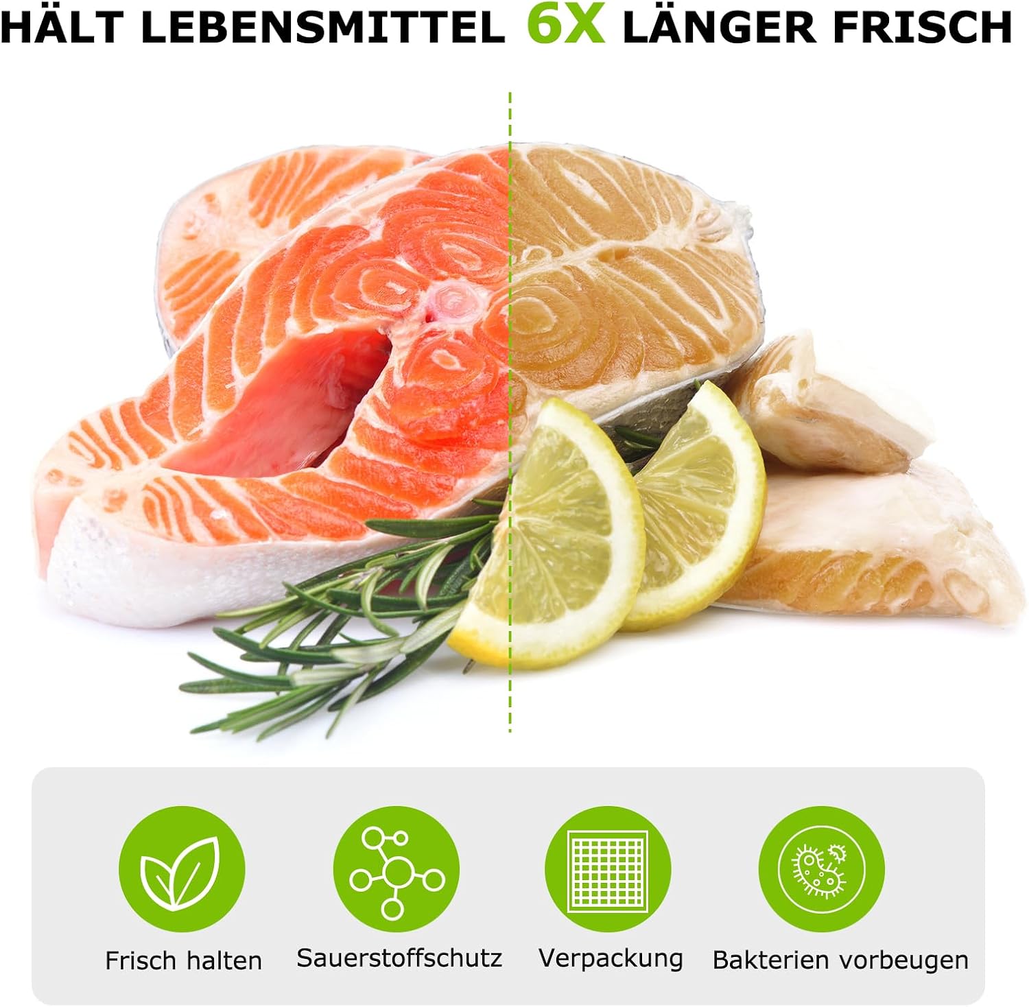 Thumbnail 6 de Bonsenkitchen Profi Vakuumbeutel 100×20×30 cm