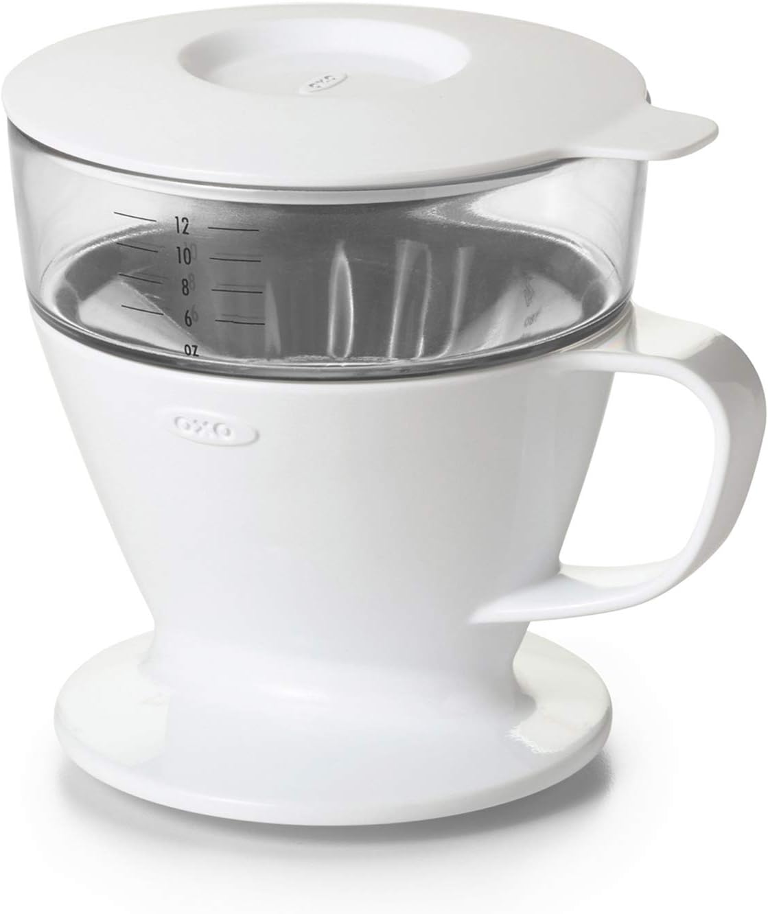 Detalle de OXO オートドリップコーヒーメーカー 1~2杯用 360ml・ホワイト・台形フィルター