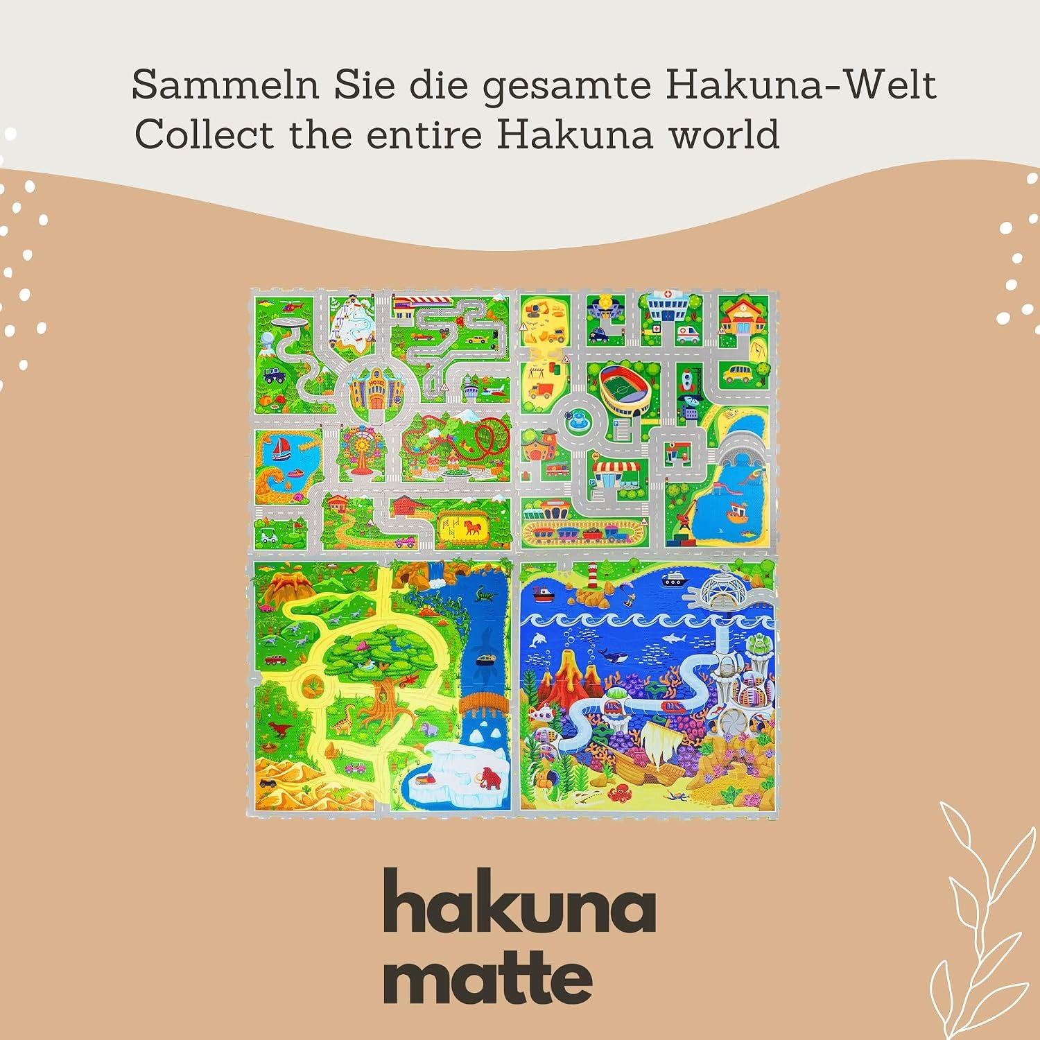Thumbnail 6 de Hakuna Matte Straße Puzzlematte 1,2x1,2 m