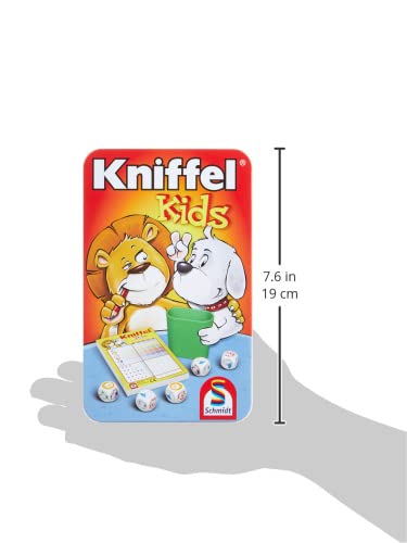 Detalle de Schmidt Kniffel Kids (51245) – Jeu de société à dés pour enfants