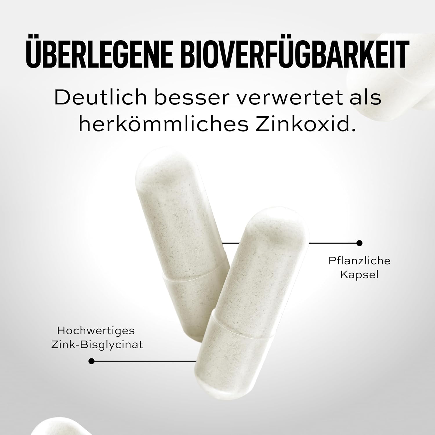 Detalle de ESN Zinc 25 mg Zinkbisglycinat – 120 Kapseln, vegan