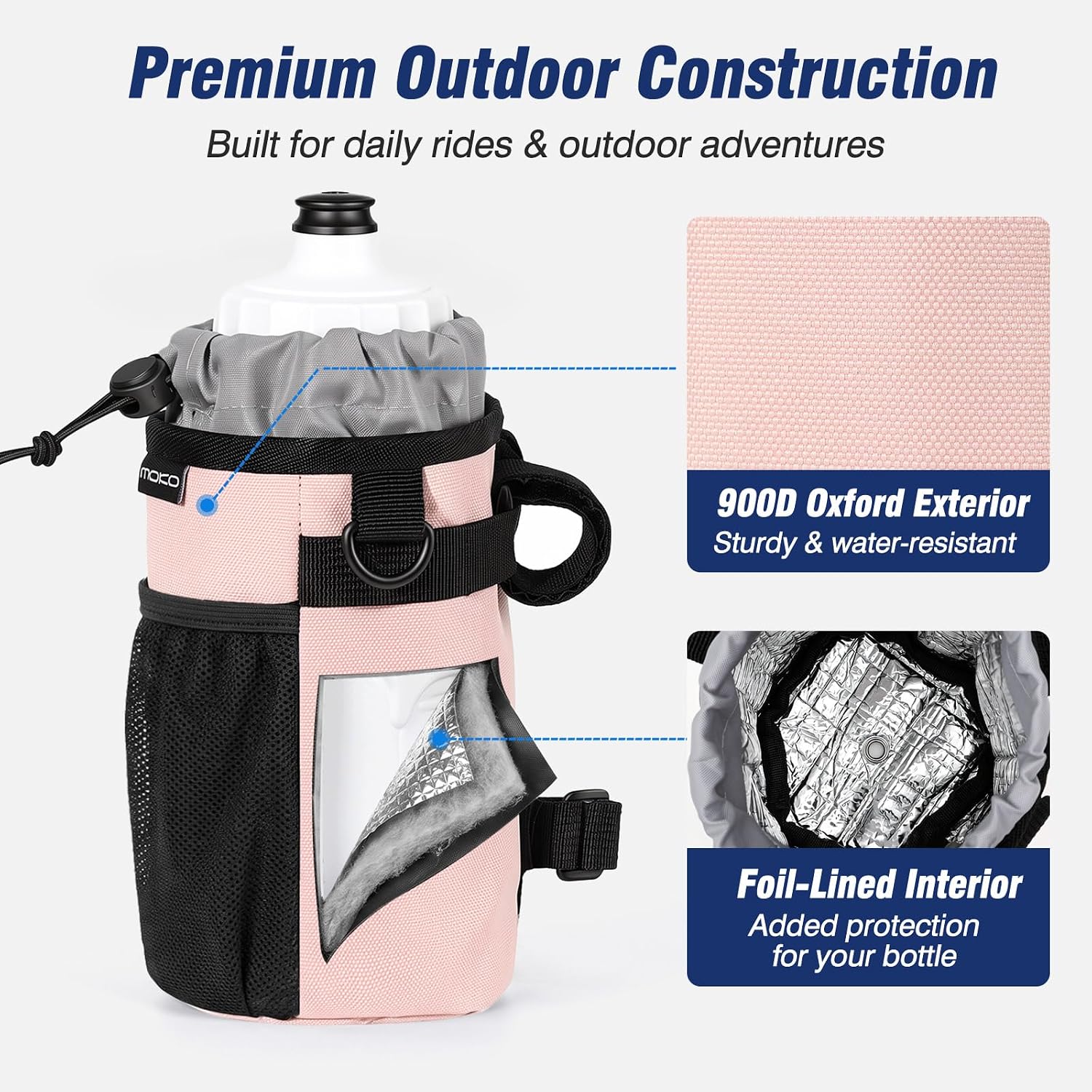 Detalle de MoKo Bike Bottle Holder, 900D Oxford Fabric