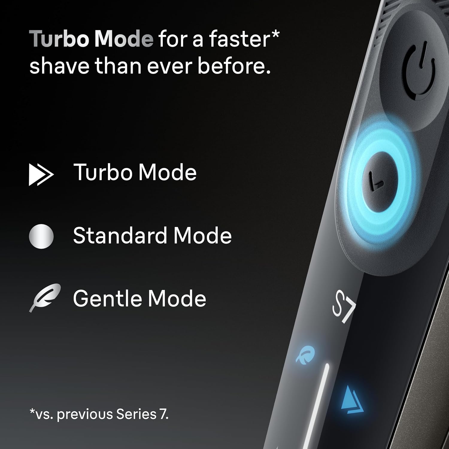 Thumbnail 3 de Braun Series 7 Electric Shaver (Wet & Dry) – Gold