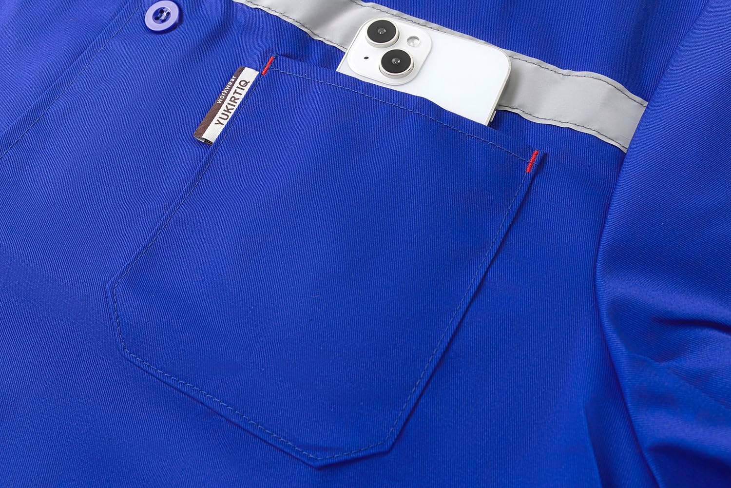 Thumbnail 3 de Yukirtiq Mens Lab Coat 3 pockets
