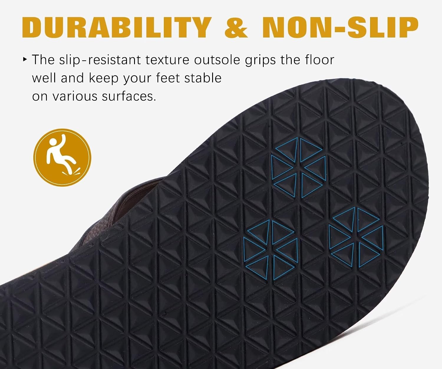 Thumbnail 5 de KuaiLu Men's Flip Flops Arch Support