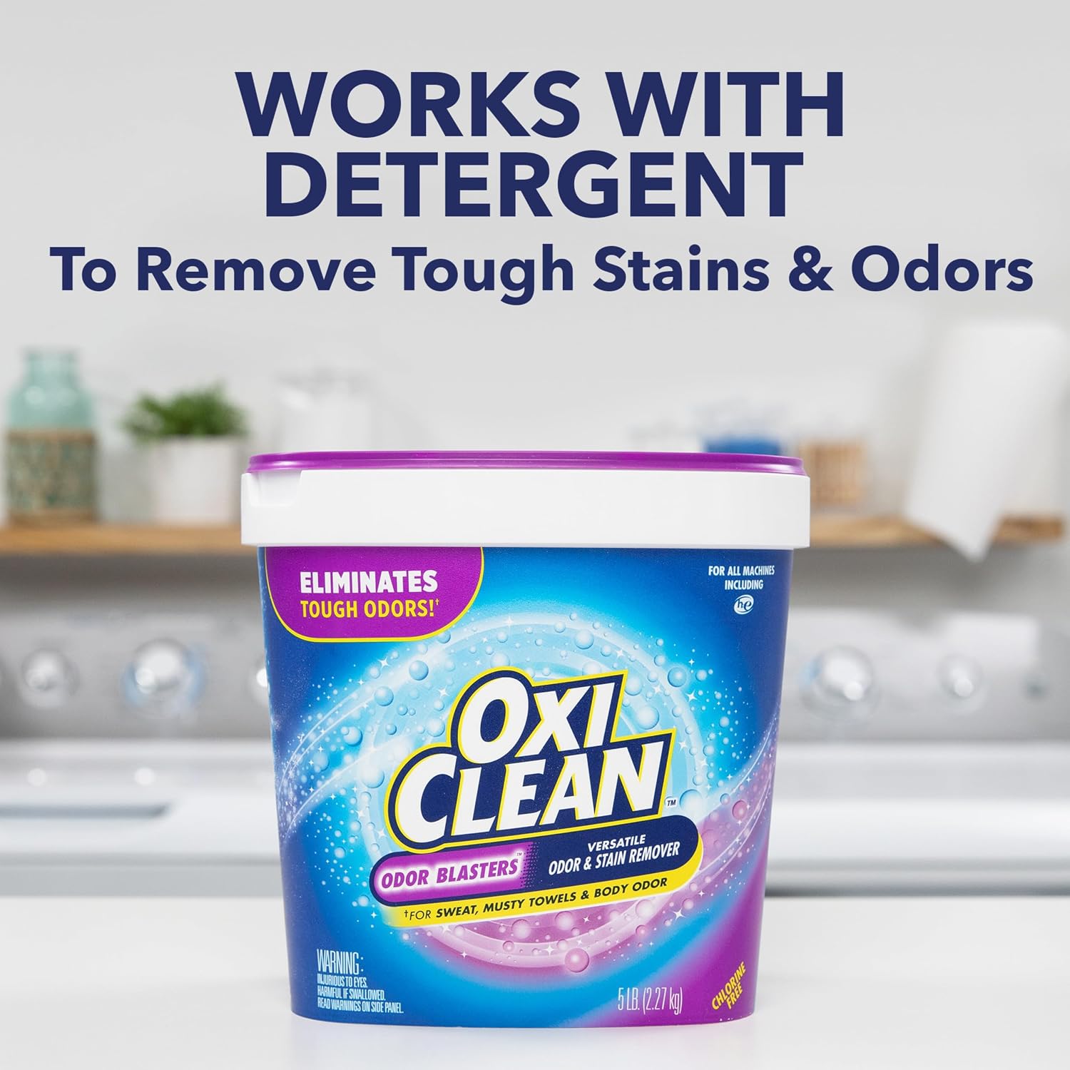Thumbnail 4 de OxiClean Odor Blasters Versatile Odor and Stain Remover Powder, 5 lb
