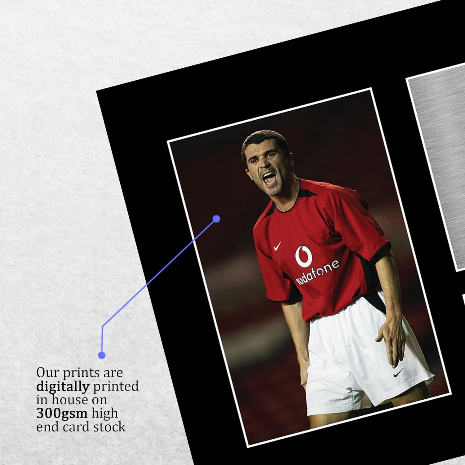 Thumbnail 3 de HWC Trading Roy Keane signed A4 autograph gift photo display (printed)