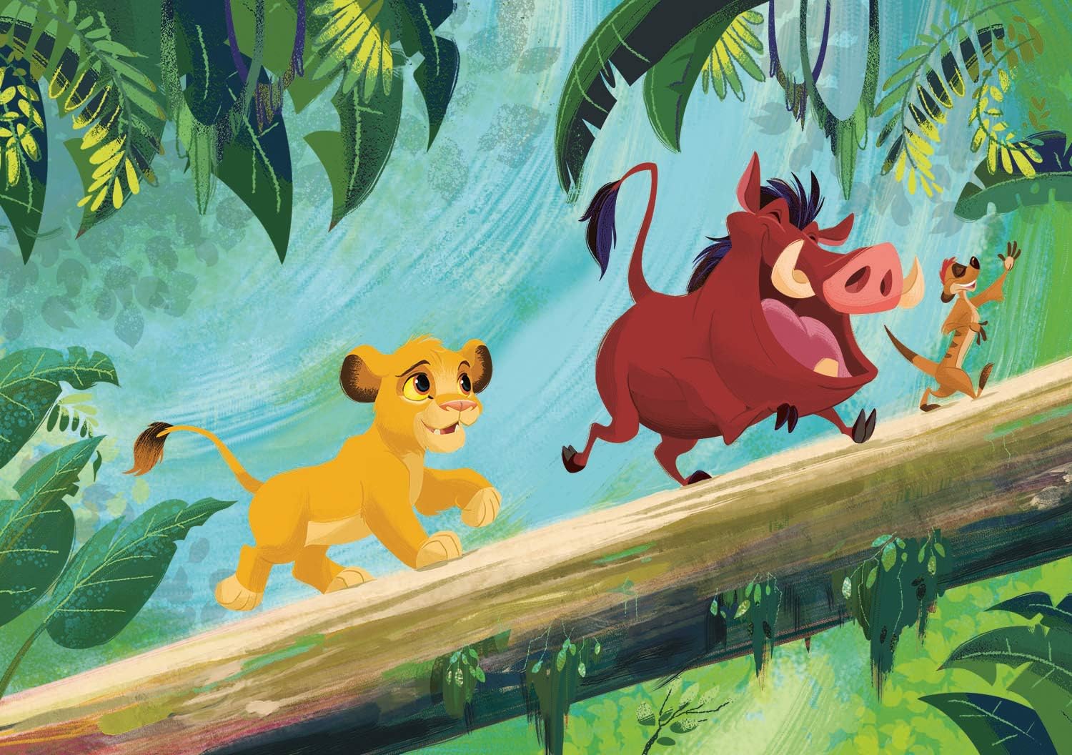 Detalle 2 de Clementoni 27002 Puzzle Play For Future Disney The Lion King – 60 pezzi, materiali 100% riciclati, Made in Italy