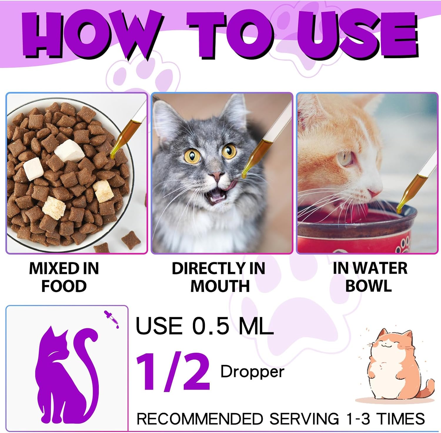 Thumbnail 6 de Katzen Multivitamin 15‑in‑1 Flüssigvitamin