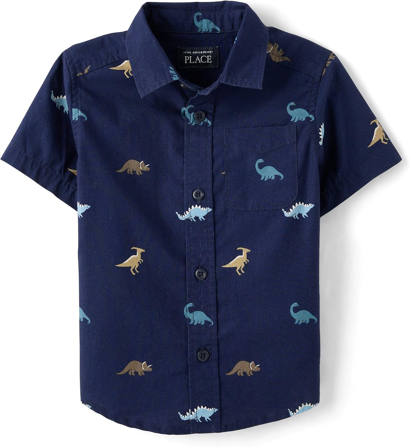 Thumbnail 5 de The Children's Place Baby Button-Down Shirt in Rayon