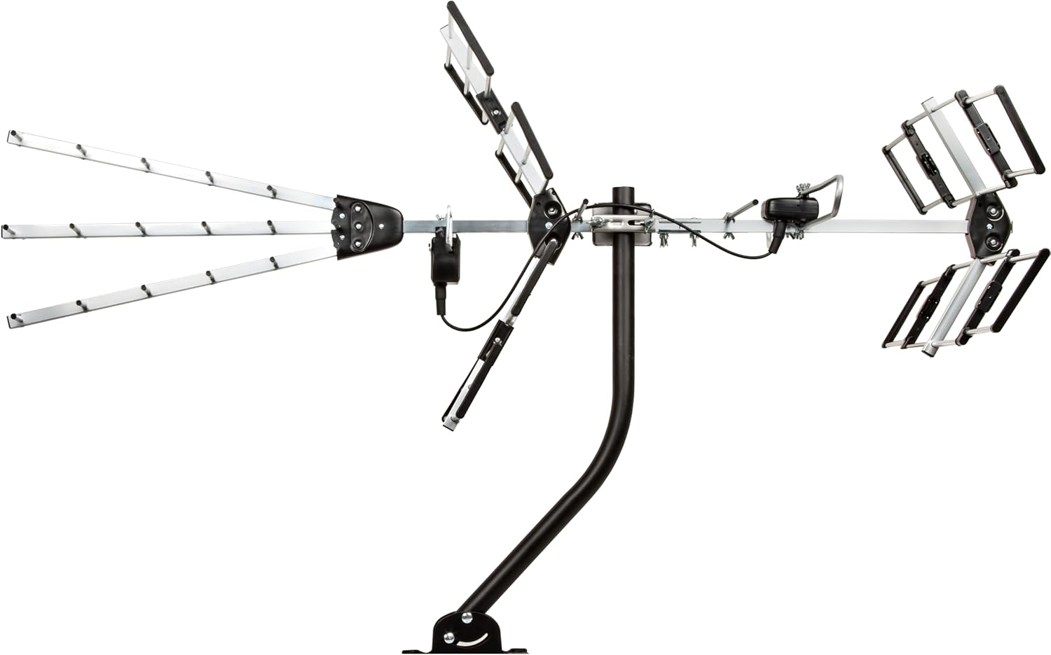 Detalle de Five Star Outdoor TV Antenna 200 Miles Long Range: Upgraded Yagi for HD VHF/UHF with ATSC 3.0 and 4K Broadcast