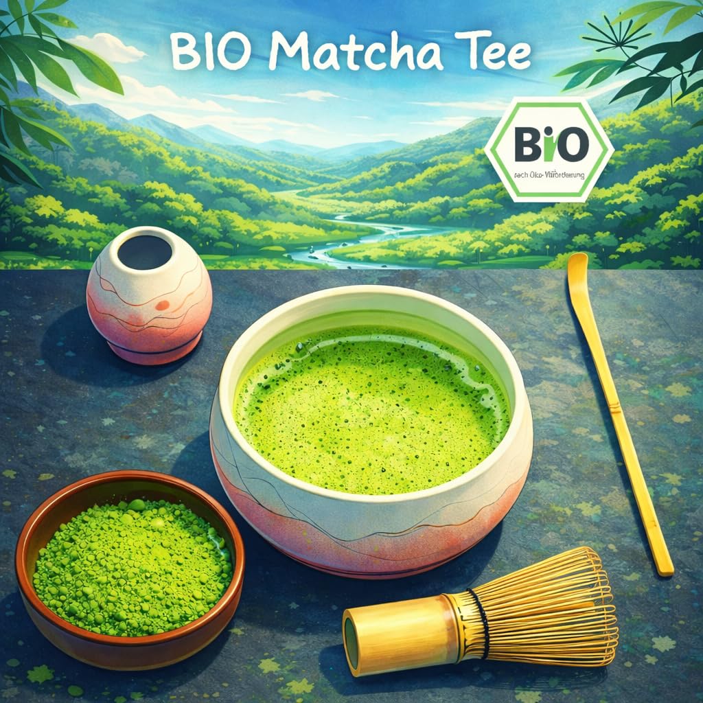 Detalle de Matcha Pulver Bio - Premium Qualität