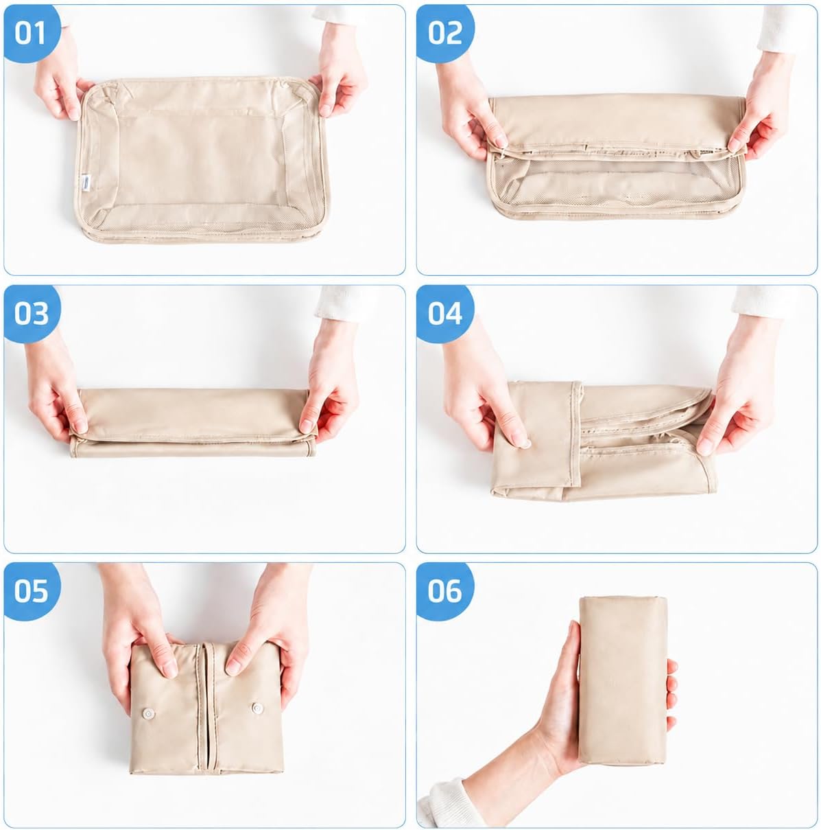 Detalle 1 de Packing Cubes, Beige