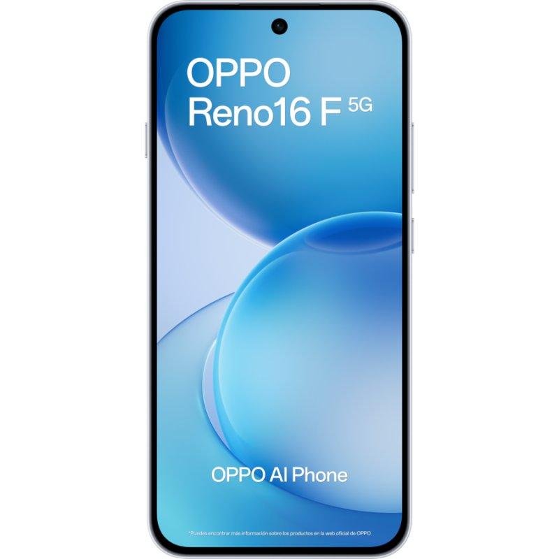 Detalle de OPPO Reno16 F 5G 8GB/256GB — fotografía móvil avanzada y autonomía para uso intensivo