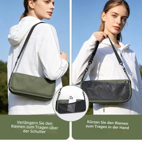 Detalle 2 de Klapphocker Faltbar für Camping von TranRantic – 33×27×32 cm, 0,68 kg, 120 kg Traglast