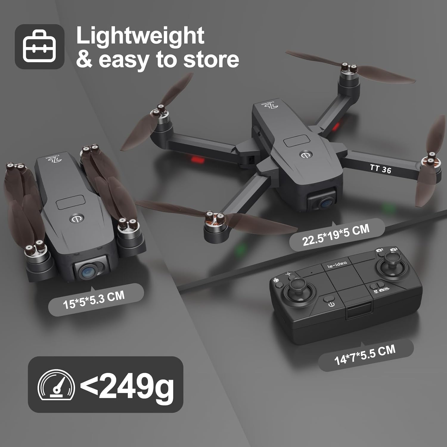 Thumbnail 6 de TTROARDS TT36 Drone GPS con Fotocamera 4K