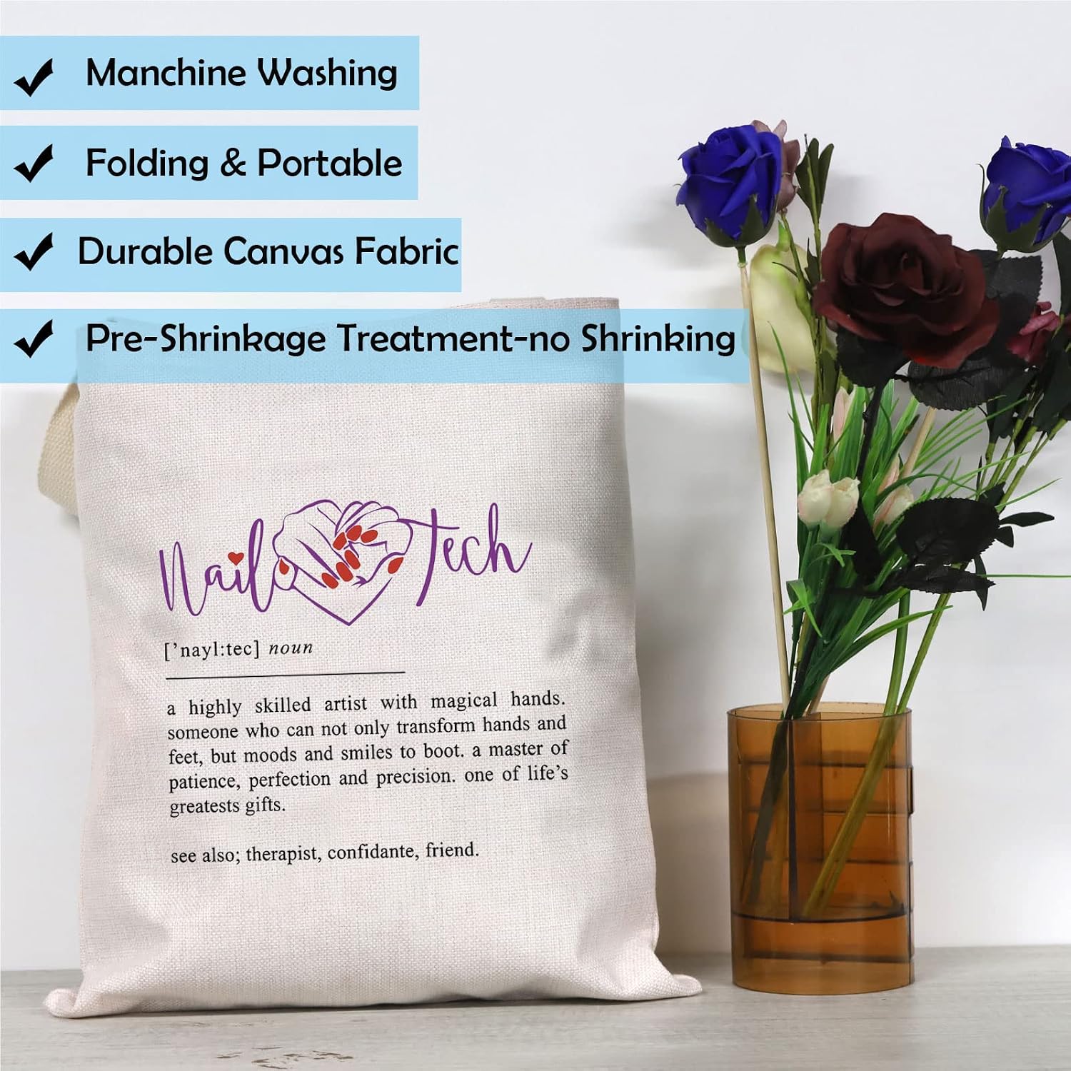 Thumbnail 6 de JTOUK Nail Technician Tote Bag