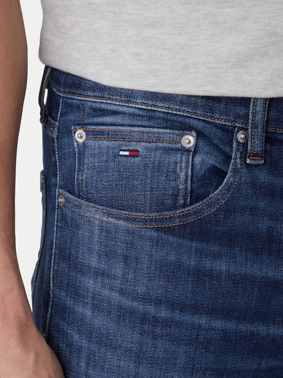 Detalle de Tommy Jeans Austin Slim jeans uomo