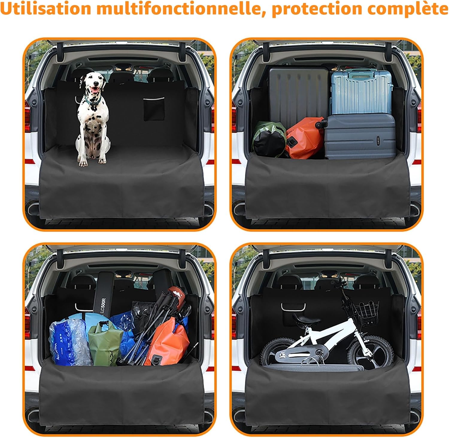 Thumbnail 6 de KYG Tapis de Coffre Voiture Chien — protection universelle 185 x 115 x 48 cm, imperméable et antidérapant