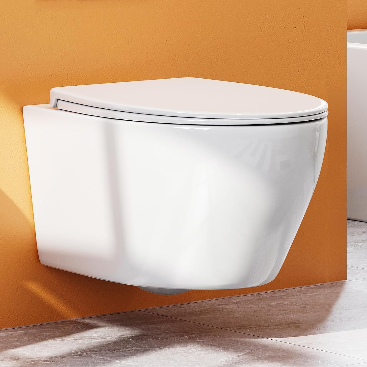 Detalle de Teal Home Hänge WC Keramik mit Nano