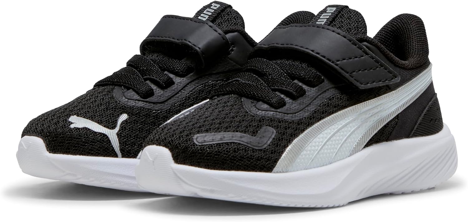 Thumbnail 5 de PUMA Pounce Lite AC+Inf Kleinkindersportschuhe Blau-Orange (401516 07)