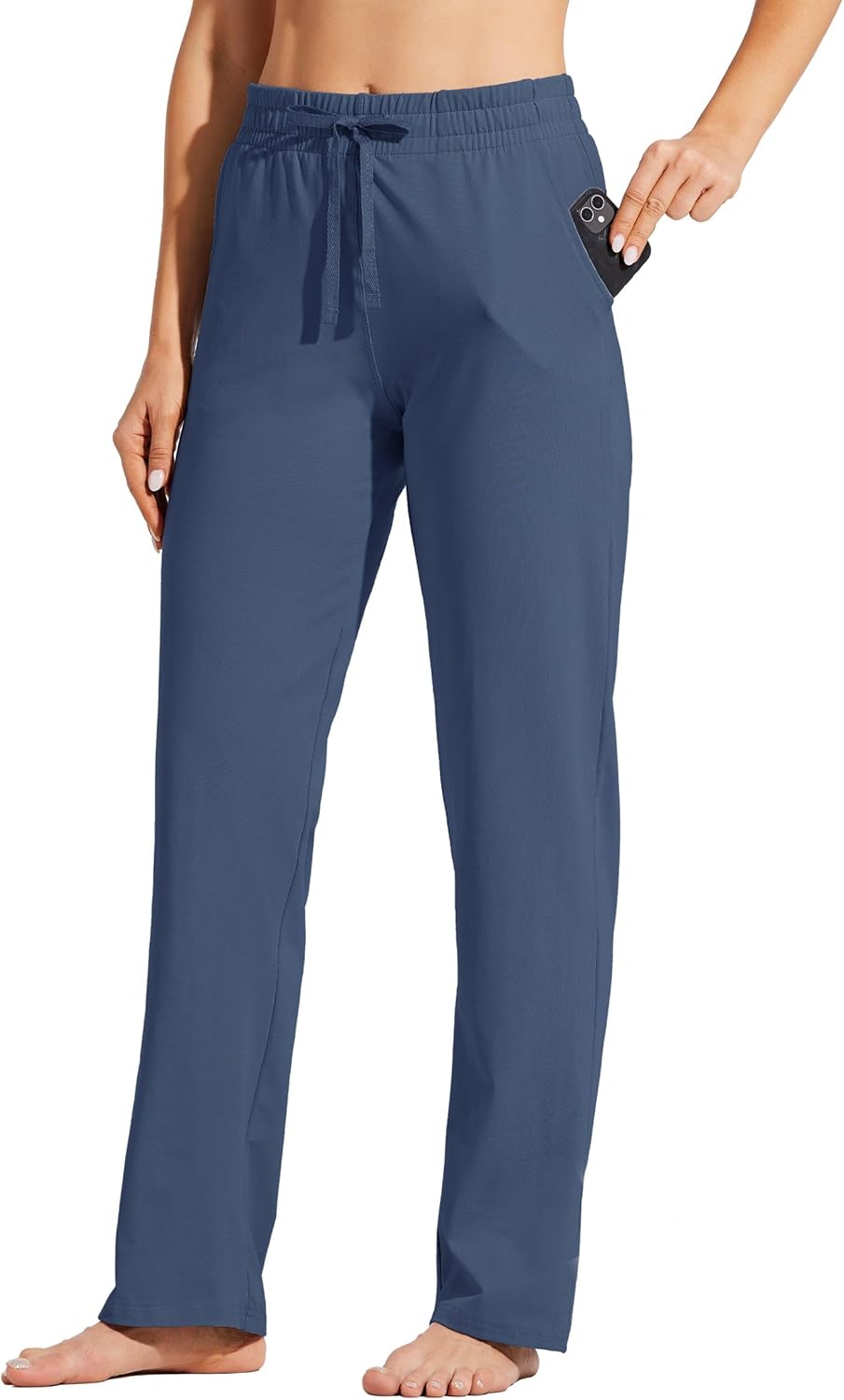 Thumbnail 6 de WILLIT Damen Jogginghose aus Baumwolle – Lang, gerader Beinverlauf, Kordelzug & Taschen