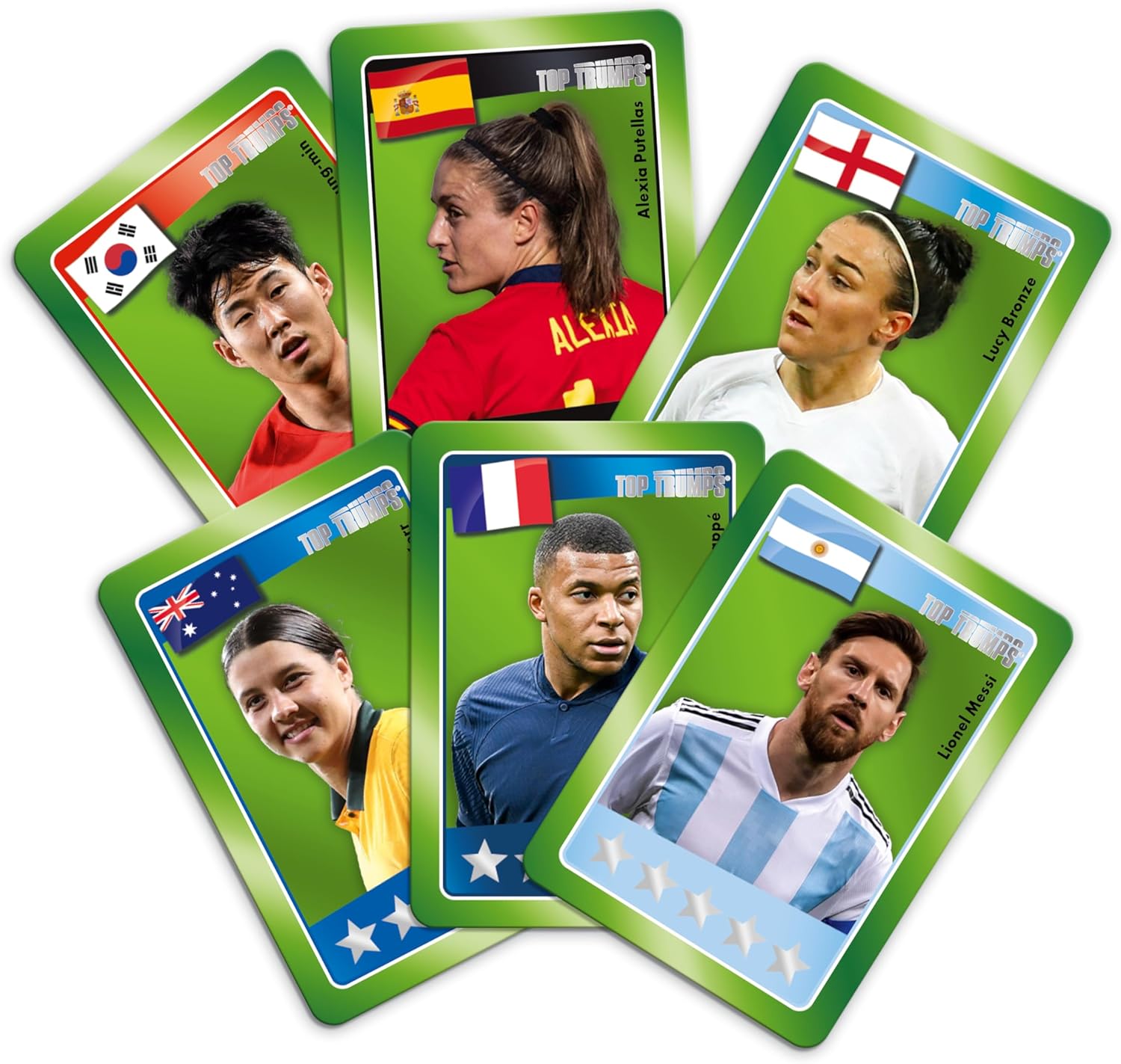 Thumbnail 5 de Top Trumps Match Weltfußballstars Edition – Würfel-Gedächtnisspiel für Familie & Kinder (ab 4 Jahren)