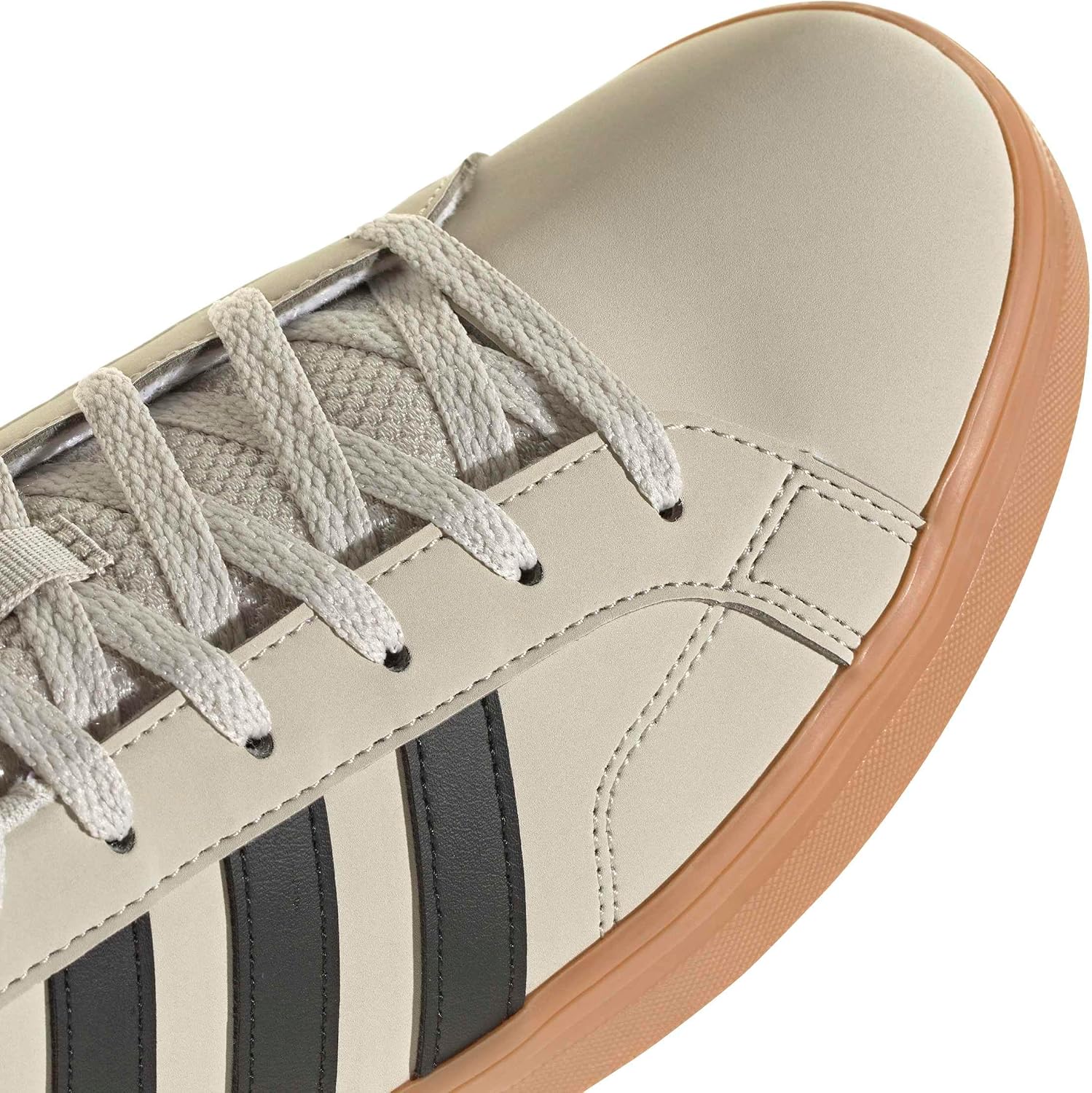 Thumbnail 4 de adidas Men's Vs Pace 2.0 Shoes – Alumina/Core Black/Gum10, 3.5 UK