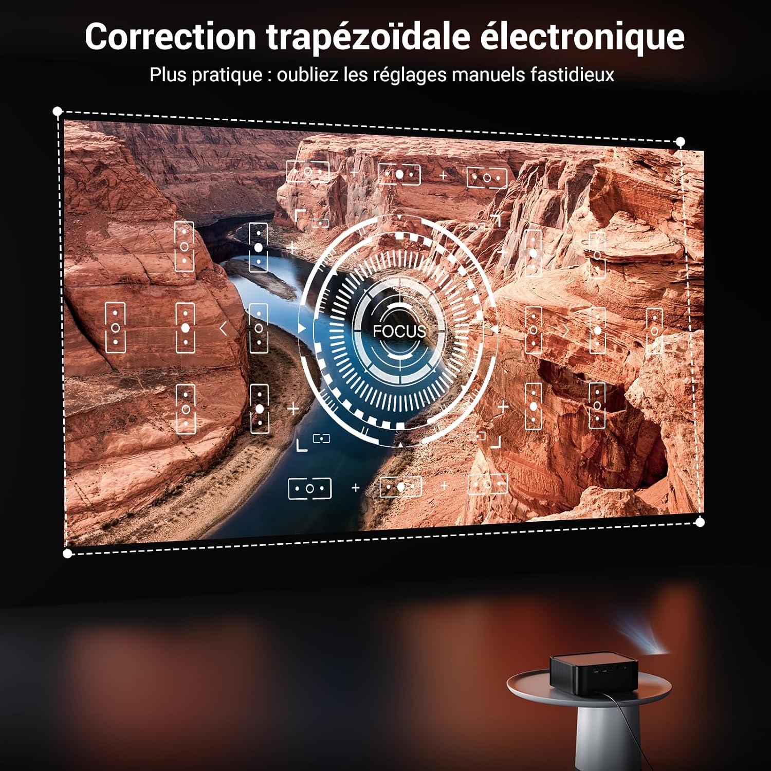 Thumbnail 5 de HAPPRUN H11 Projecteur Bluetooth 1080P