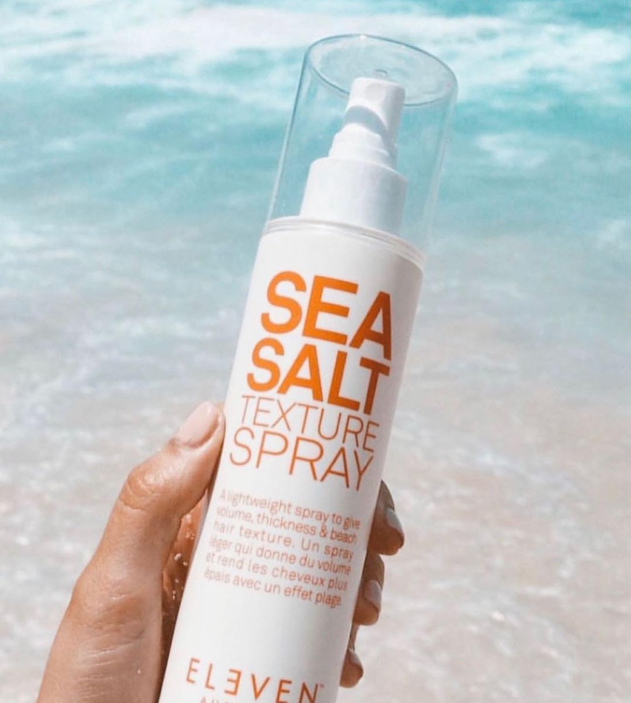 Thumbnail 4 de ELEVEN AUSTRALIA Styling Sea Salt Texture Spray — volume, texture et tenue sans effet carton