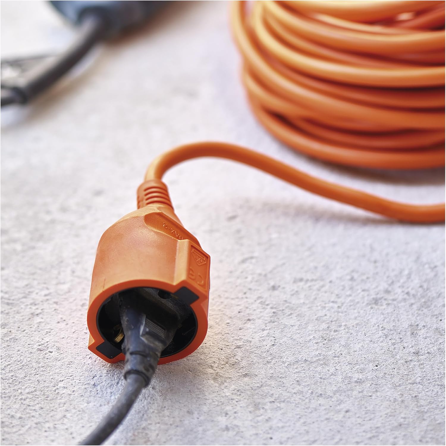Thumbnail 4 de EMOS IP20 Verlängerungskabel 20 m – 1 Schuko-Steckdose, orange (bis 16 A / 3680 W, 1,5 mm²)