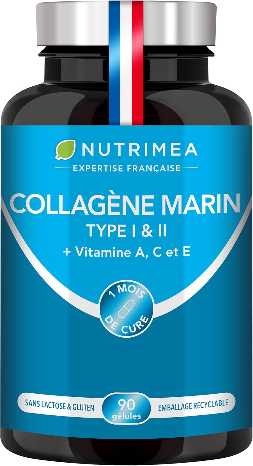 Detalle de Nutrimea CollagĂšne marin type 1 900 mg pour peau et articulations đ