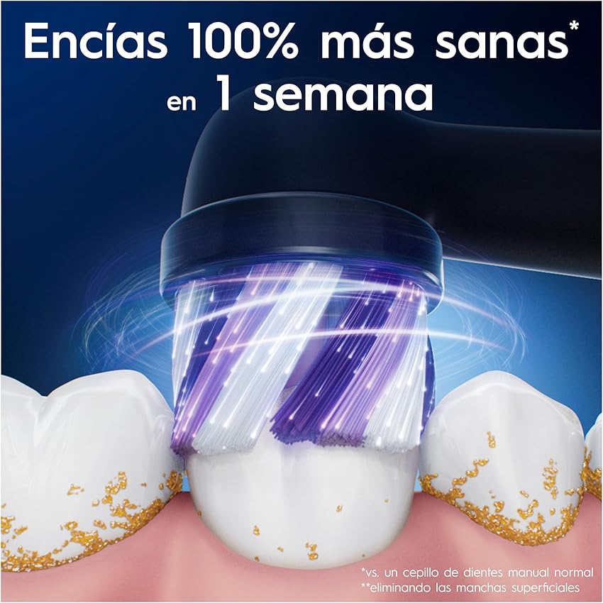 Detalle 2 de Oral-B Series iO Radiant White cabezales 4-pack