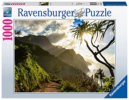 Detalle de Ravensburger Puzzle Kalalau Trail 1000 piezas, 70×50 cm 🧩