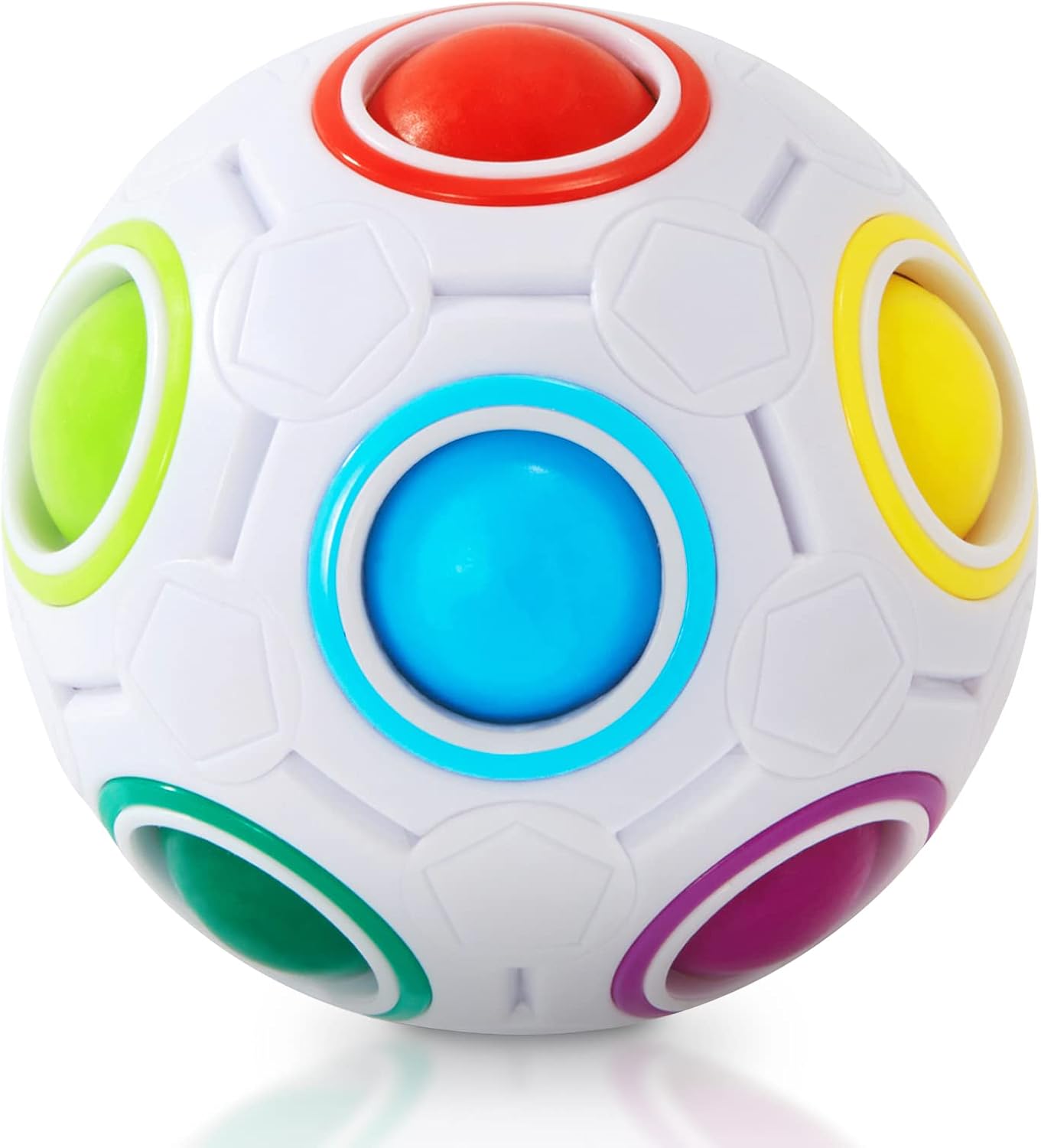 Regenbogen-Puzzleball Regenbogenball 3D