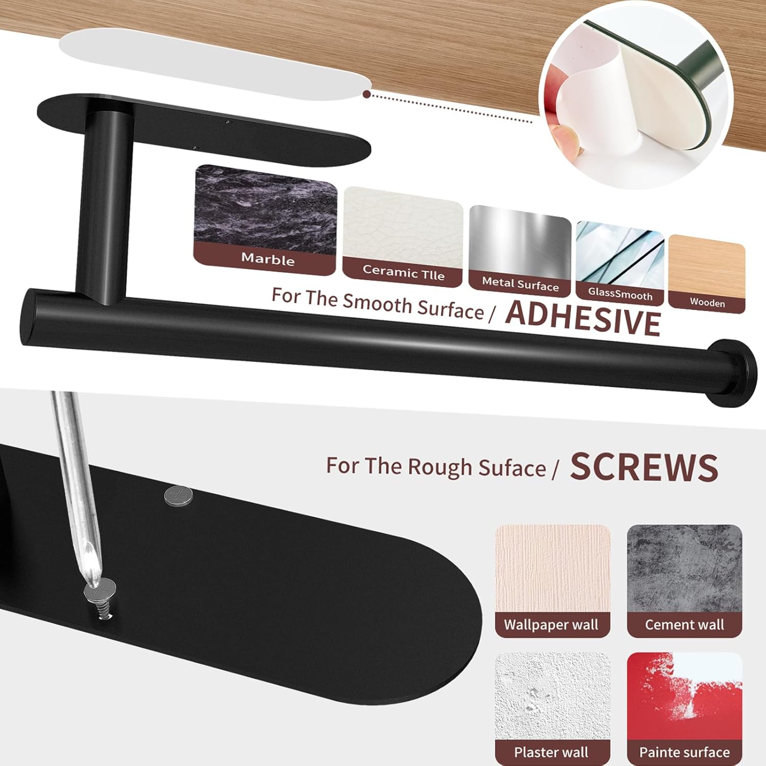 Thumbnail 5 de DEKAVA Paper Towel Holder 13 inch 🧻