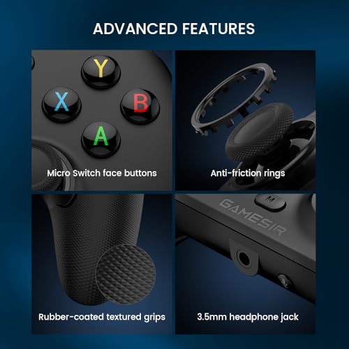 Thumbnail 7 de GameSir G7 HE mando con cable para Xbox y PC, sticks Hall y gatillos magnéticos