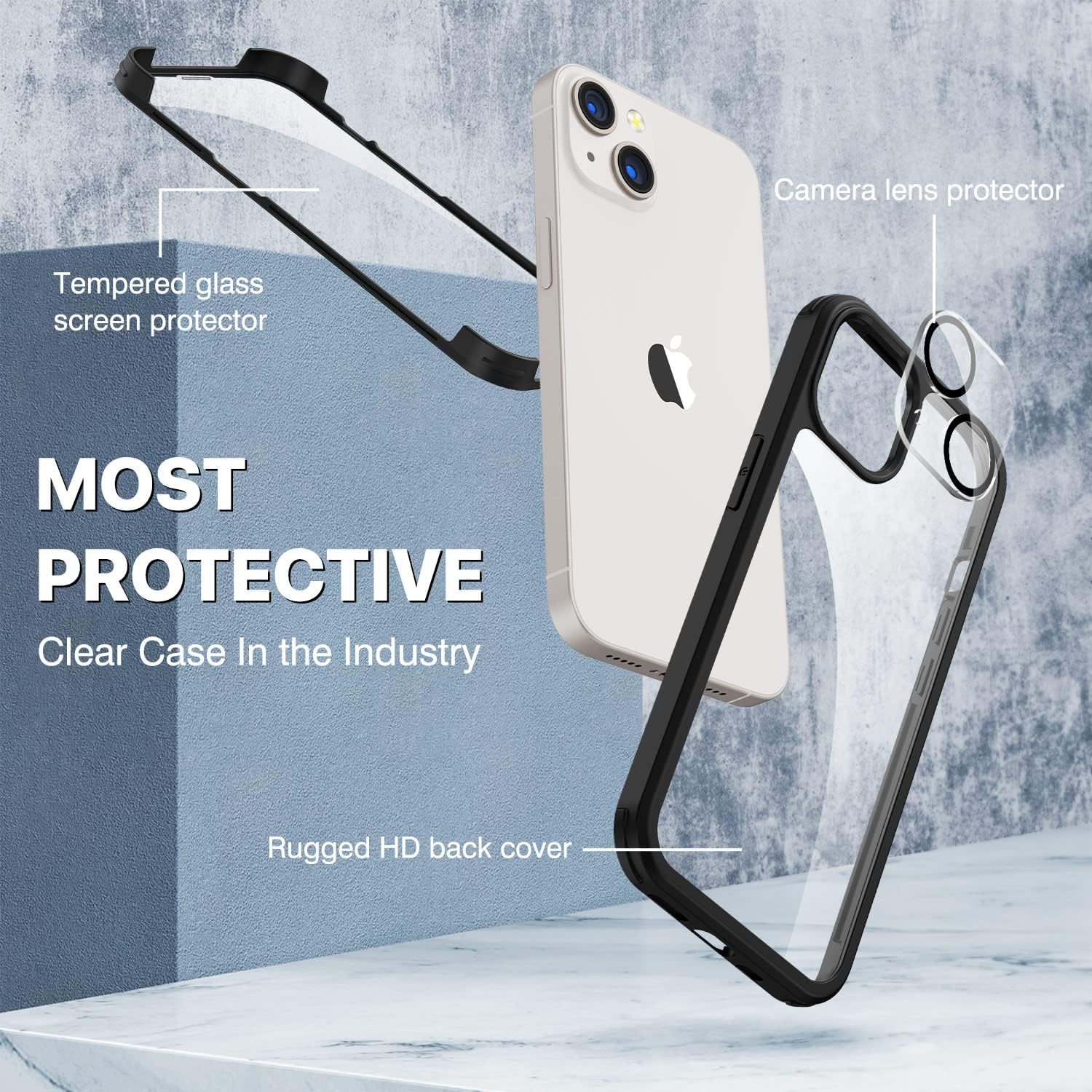 Thumbnail 2 de CENHUFO iPhone 14 Case Black