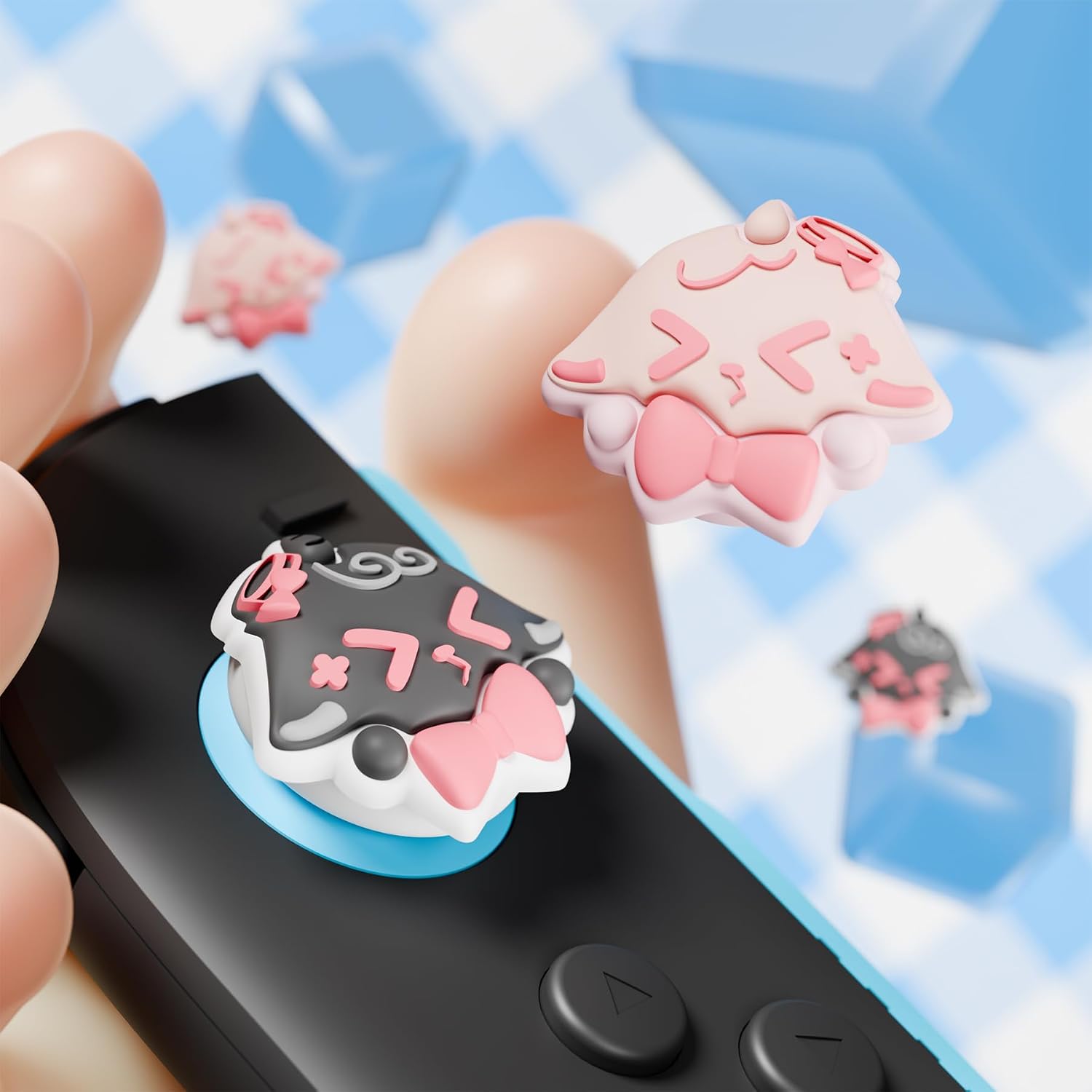 Thumbnail 4 de PlayVital Joystick Caps für Switch 2 4er-Set