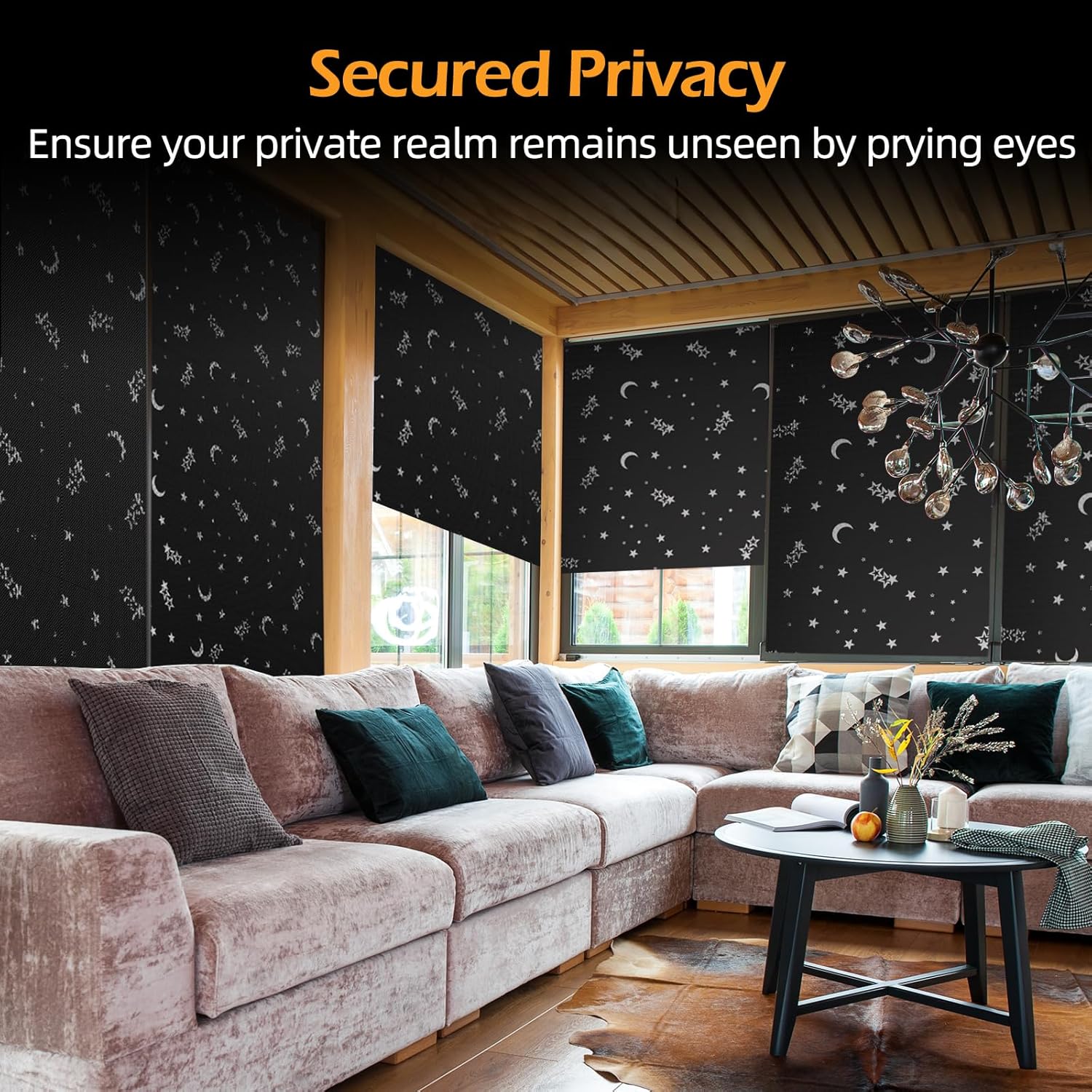 Thumbnail 6 de Valquid Blackout Blind (200×145cm) stick-on temporary blackout blind with Velcro – cut to any size or shape