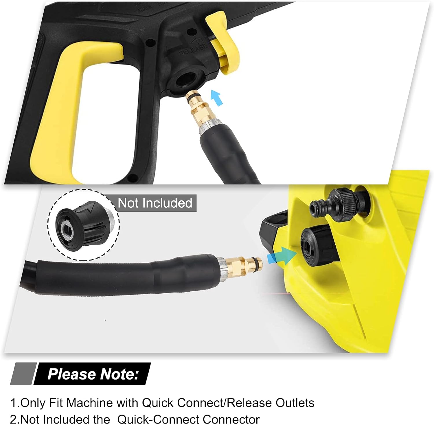 Thumbnail 4 de Karcher K Series 10m pressure washer hose