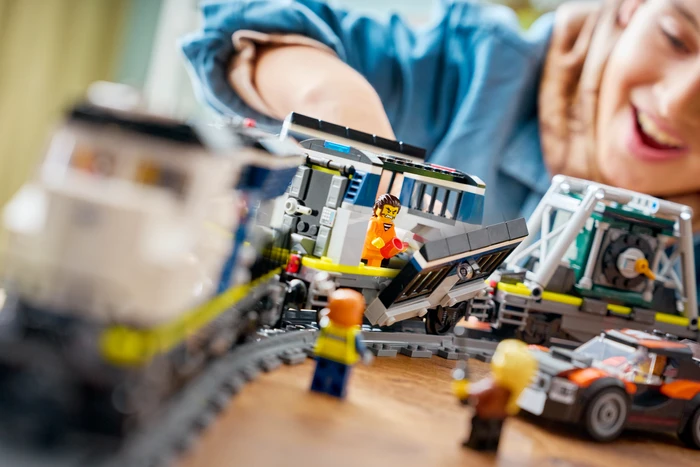 Thumbnail 8 de LEGO City Überfall auf den Polizeizug 60508 – Große Polizeiverfolgung mit Lokomotive