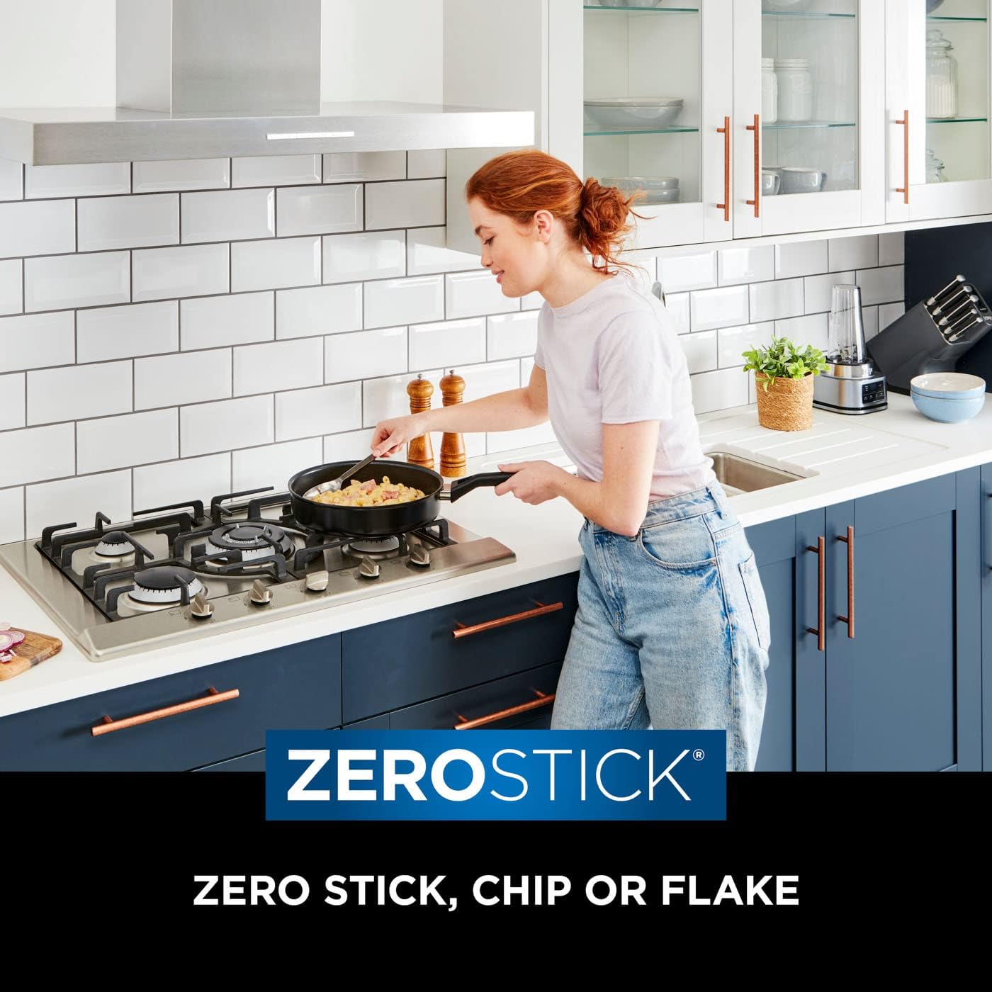 Detalle 2 de Ninja ZEROSTICK CW50020UK 20cm non-stick frying pan