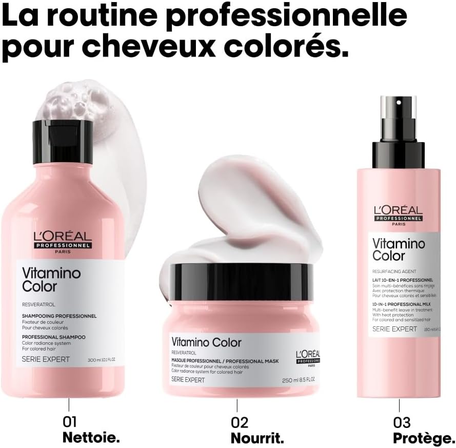 Detalle 2 de Après-shampooing couleur SE Vitamino 200 ml