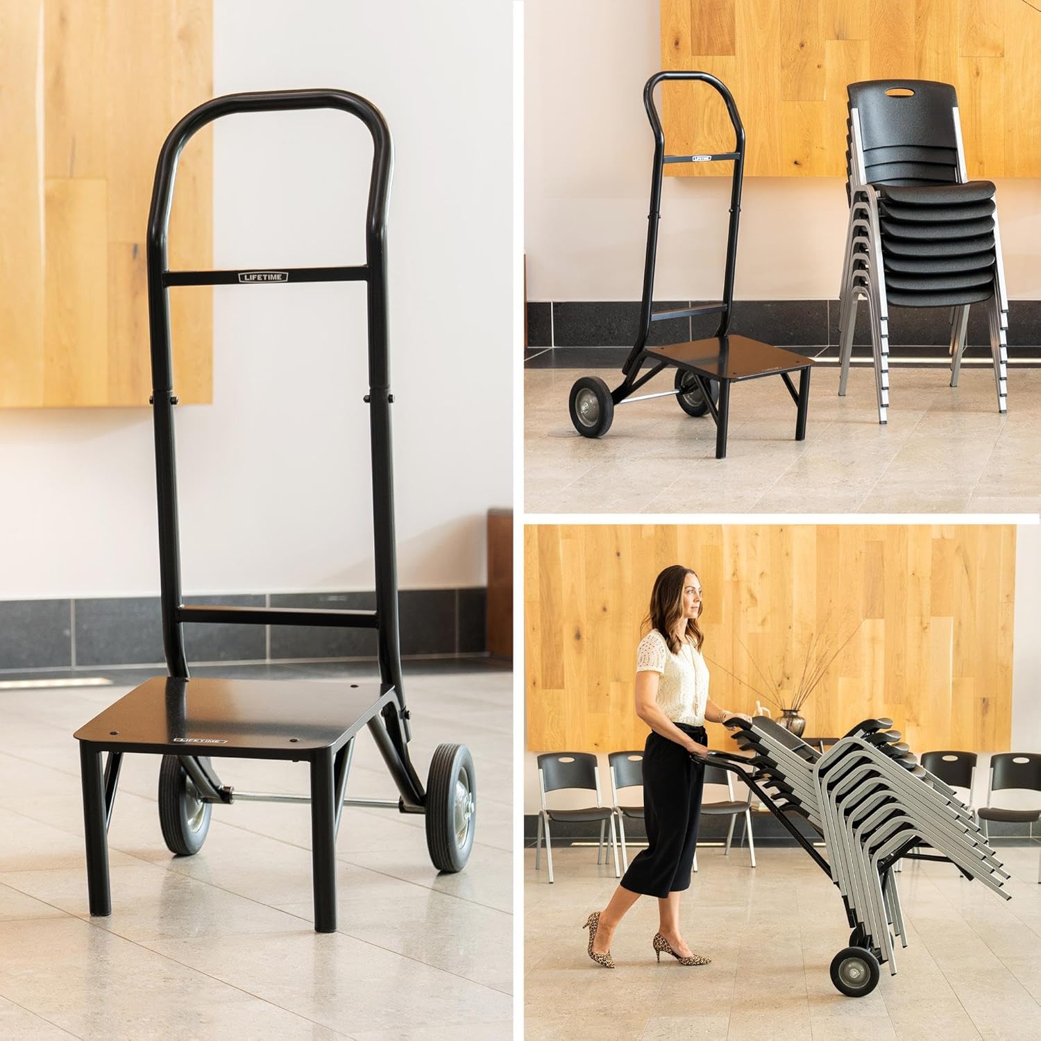 Thumbnail 6 de Lifetime Stacking Chair Dolly
