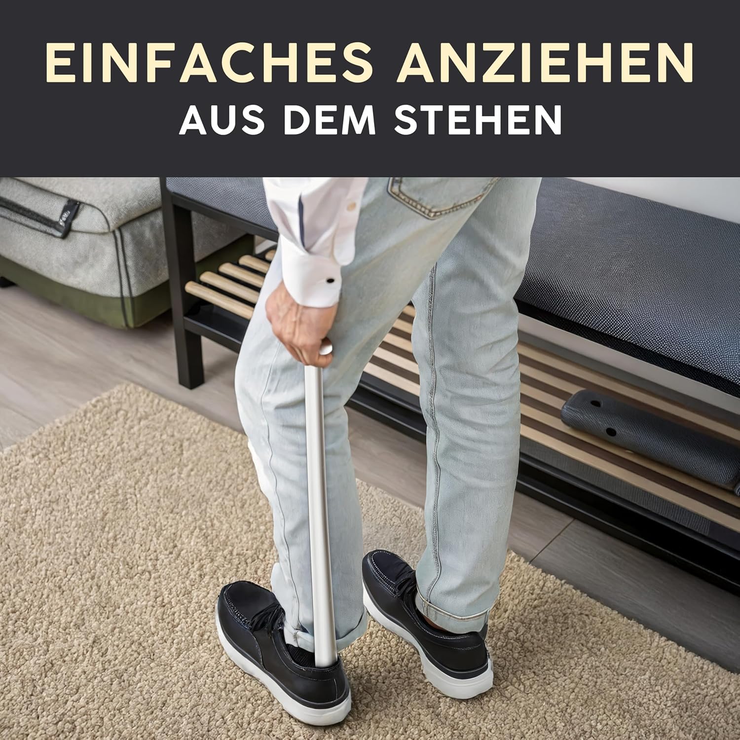 Detalle 2 de Schuhlöffel Walking Line 72 cm