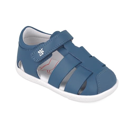 Detalle 2 de Garvalín Sandalia Barefoot Soft para Chico 252326 – Talla 24, color Petrol_A556